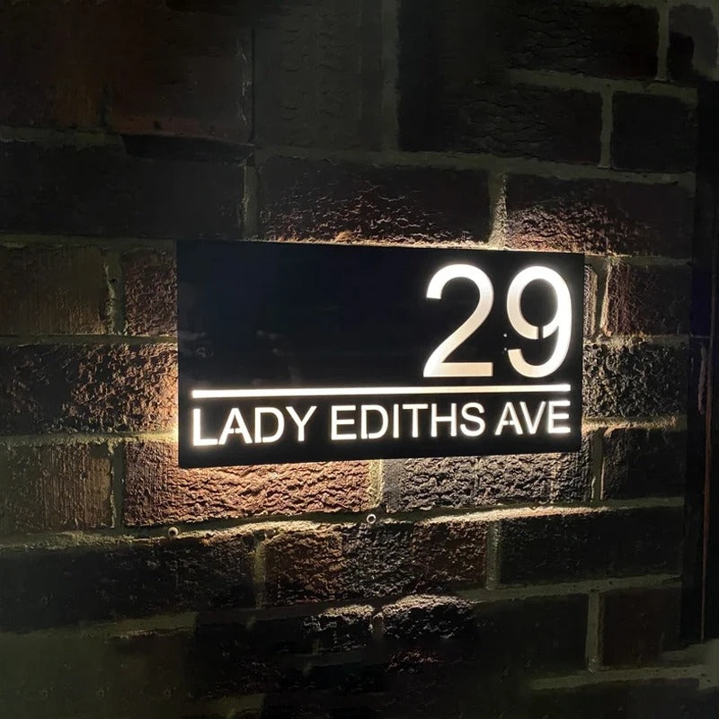 LED Neon Plate
