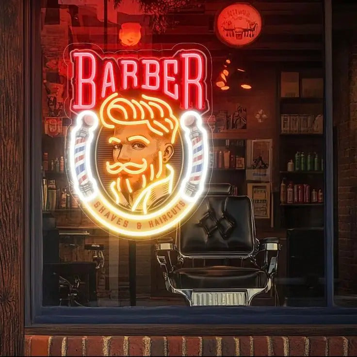 Barabar Vintage LED Neon Sign