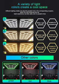 Premium Hexagon LED Lights | Modern Wall & Ceiling Lighting