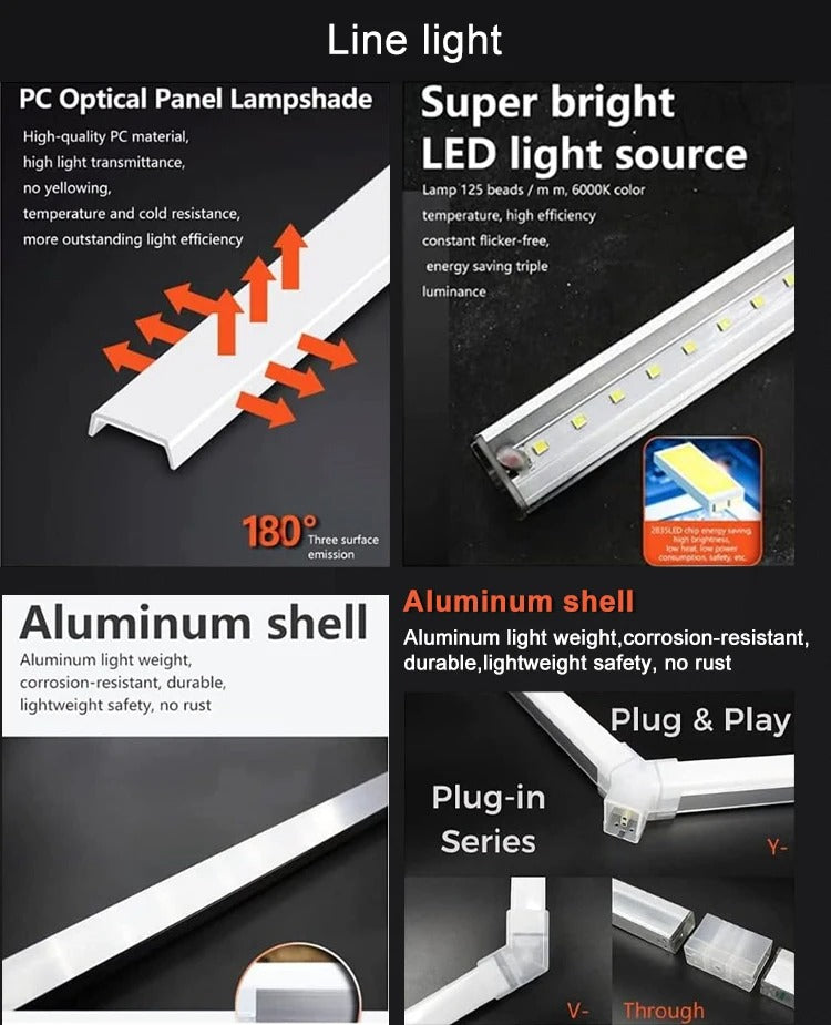 Premium Hexagon LED Lights | Modern Wall & Ceiling Lighting