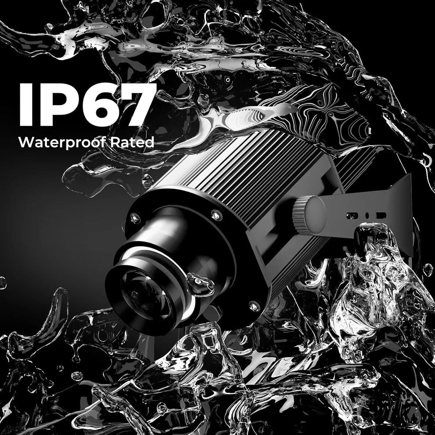 Heavy Duty 110W Waterproof IP67 Gobo Projector | Model RB-K110