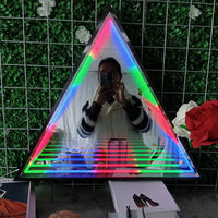 Custom 3D Infinity Mirror Neon Sign | Glowing Illusion Light Box