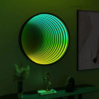 Custom 3D Infinity Mirror Neon Sign | Glowing Illusion Light Box