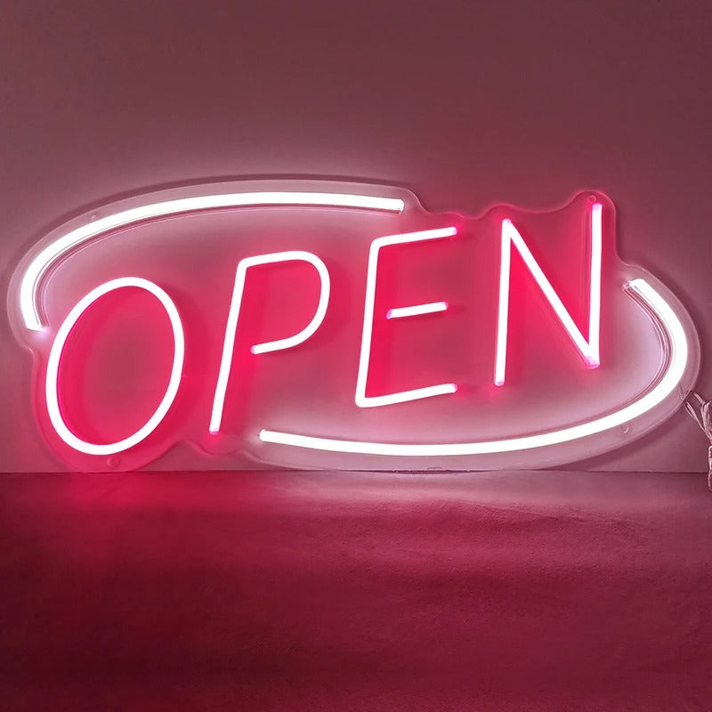 Open Shop LED Neon Sign