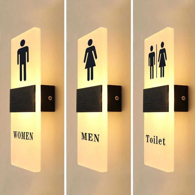 Custom LED Number Plate Light for House, Door & Hotel Signs