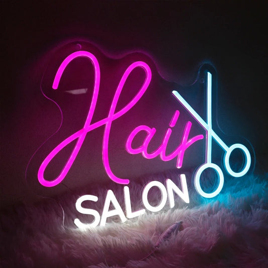Salon" Neon Sign