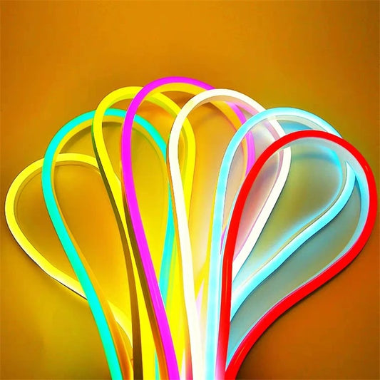 U-Shape LED Neon Flex Silicone Tube – Waterproof & Flexible Housing for Strip Lights